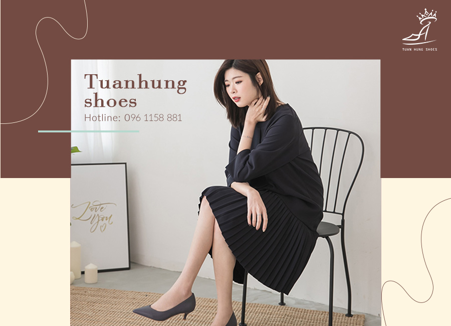 Sản phẩm tại công ty giày dép Tuấn Hùng Shoes với đa dạng kiểu mẫu, chủng loại