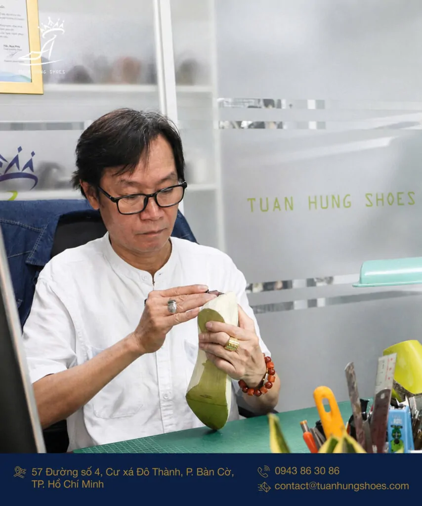 QUY TRÌNH R&D TẠI TUẤN HÙNG SHOES: TỪ BẢN VẼ 2D ĐẾN ĐÔI GIÀY PHOM DÁNG CHUẨN QUỐC TẾ 3 quy-trình-R&D-tại-Tuấn-Hùng-Shoes